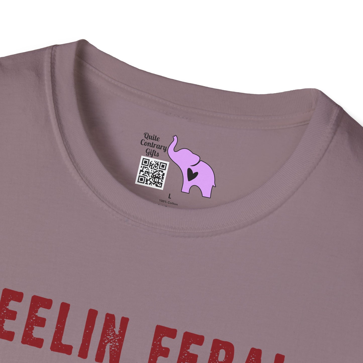 Feelin Feral (Racoon) Adult T-shirt