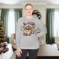 Santa's Little Deer Adult Long Sleeve Tee