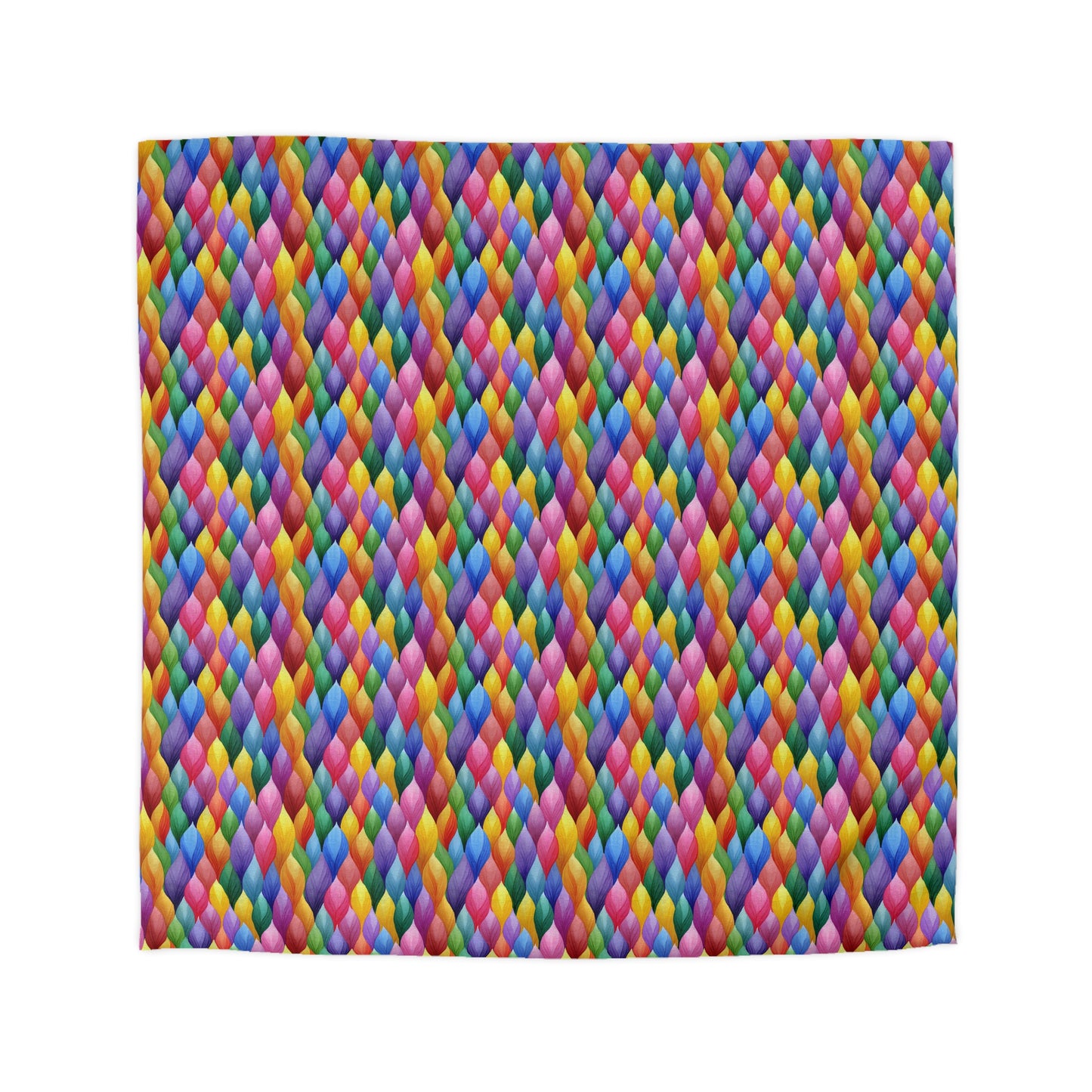 Vivid Vortex Microfiber Duvet Cover