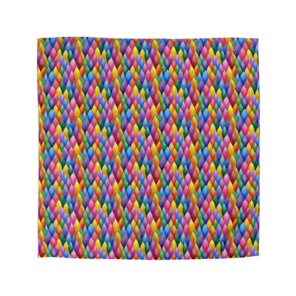 Vivid Vortex Microfiber Duvet Cover