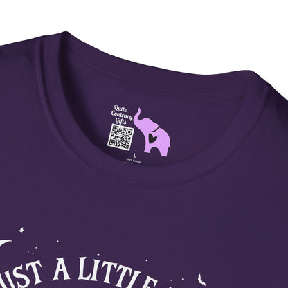 Just A Little Ray of Pitch Black (Crescent Moon) Adult T-shirt