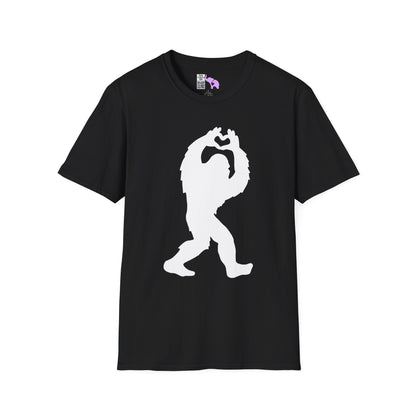 Bigfoot Loves You Adult T-shirt