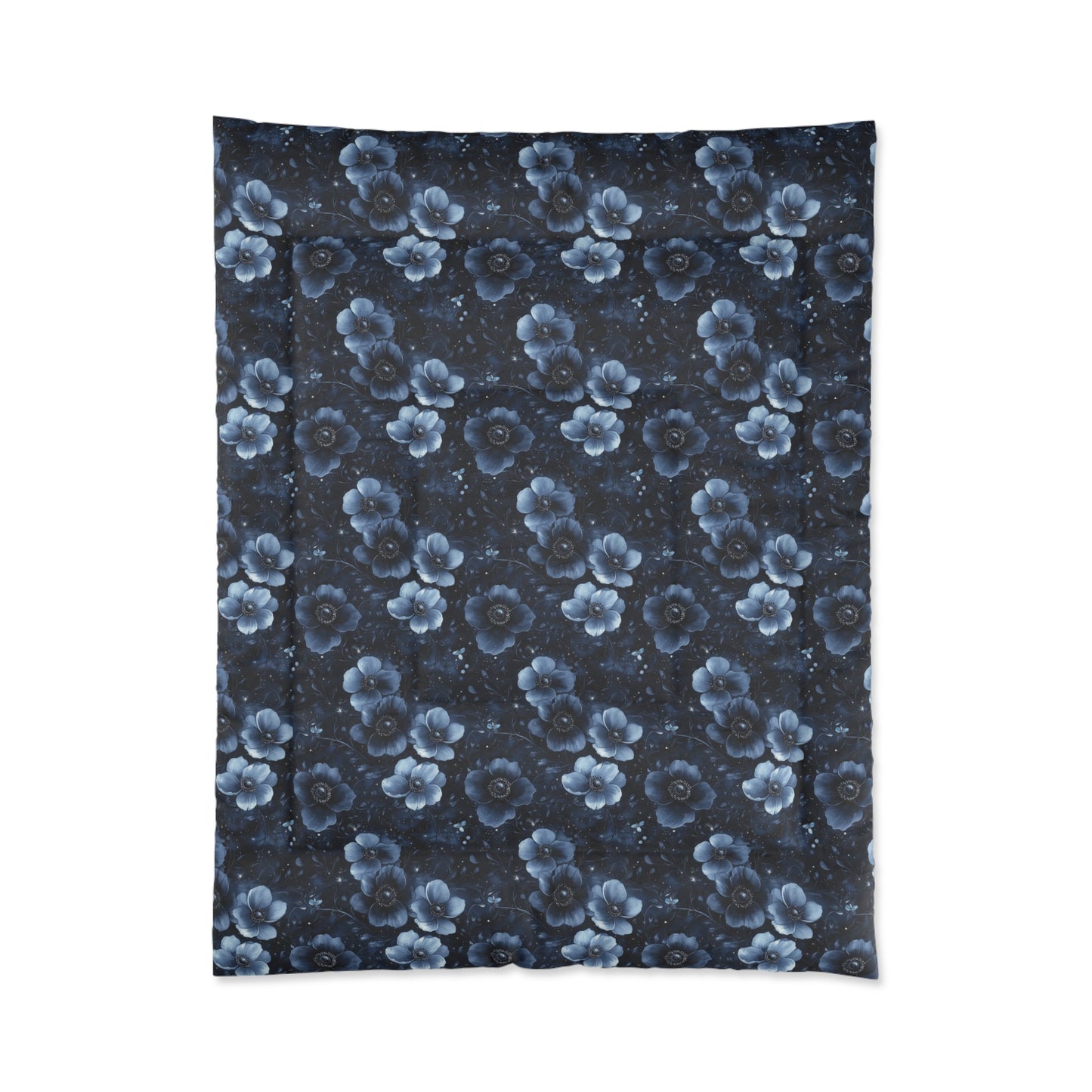 Midnight Blossoms Comforter