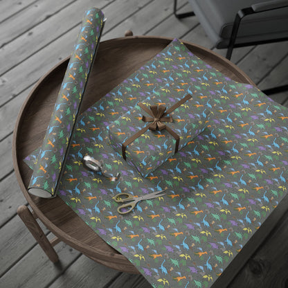 Prehistoric Playtime Wrapping Paper