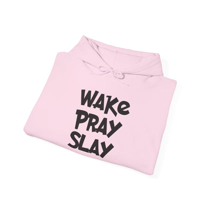 Wake Pray Slay Heavy Blend™ Hooded Sweatshirt