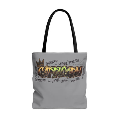 Capricorn Street Art Canvas Tote Bag