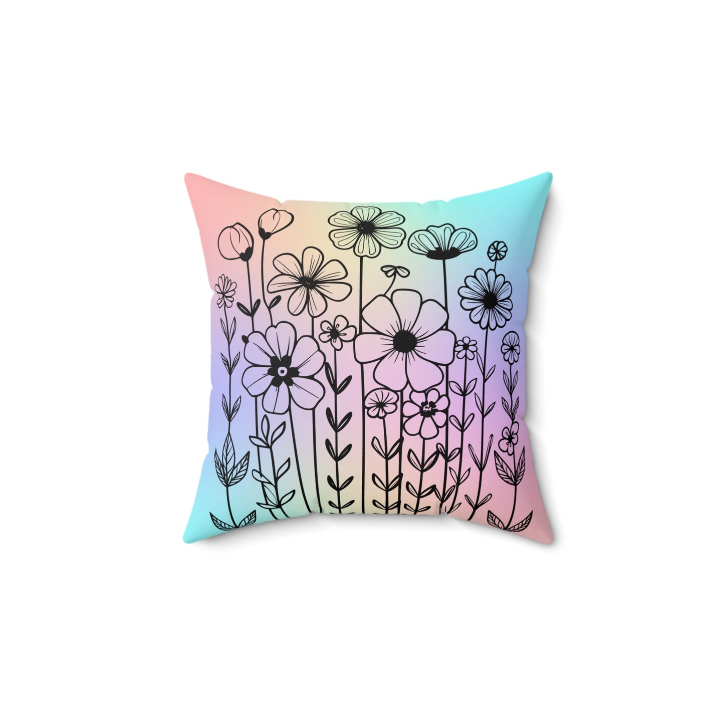 Spring Bloom Throw Pillow