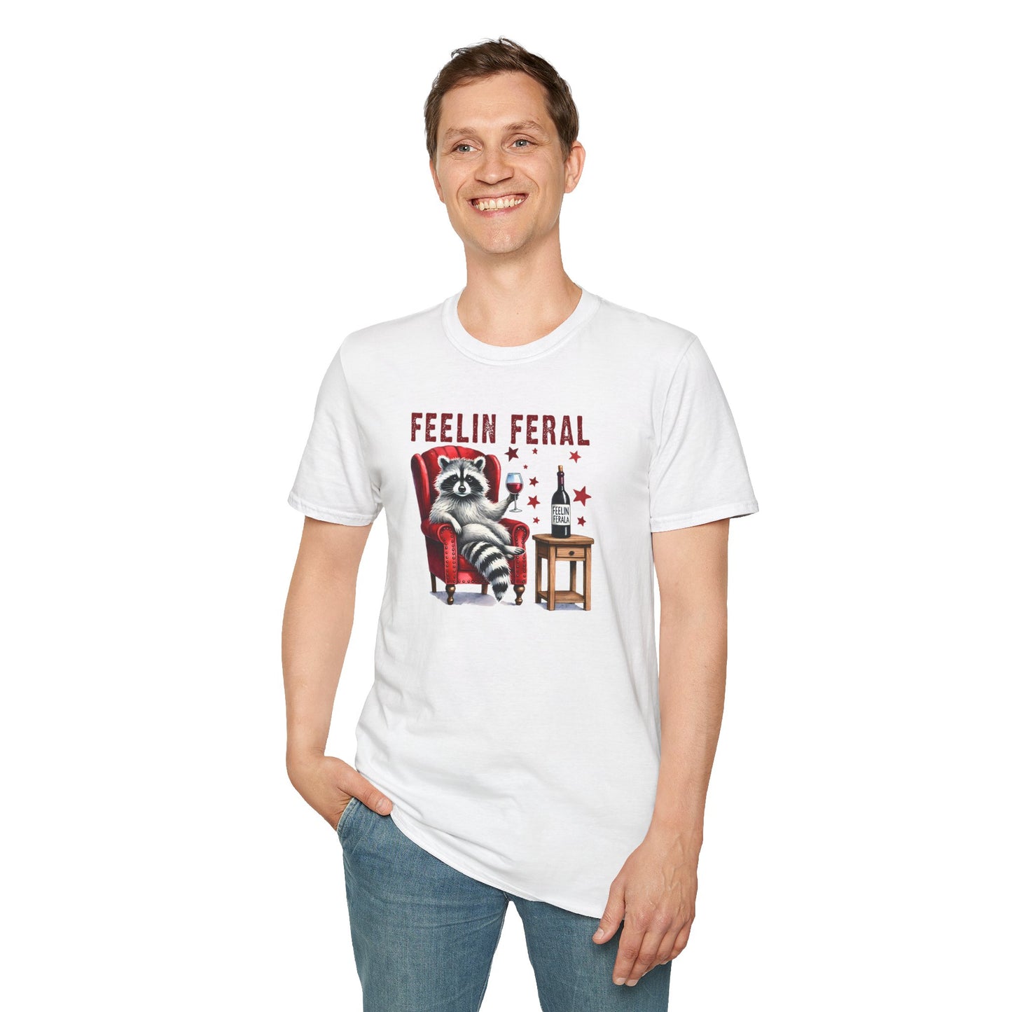 Feelin Feral (Wine) T-shirt