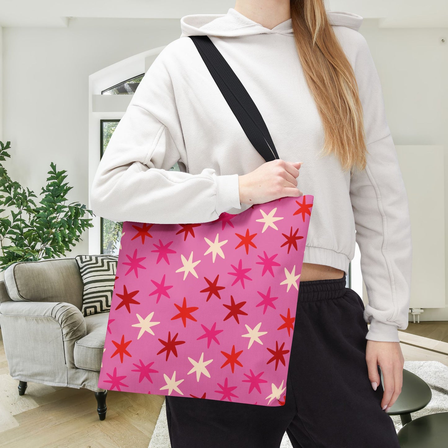 Love Sparks Canvas Tote Bag