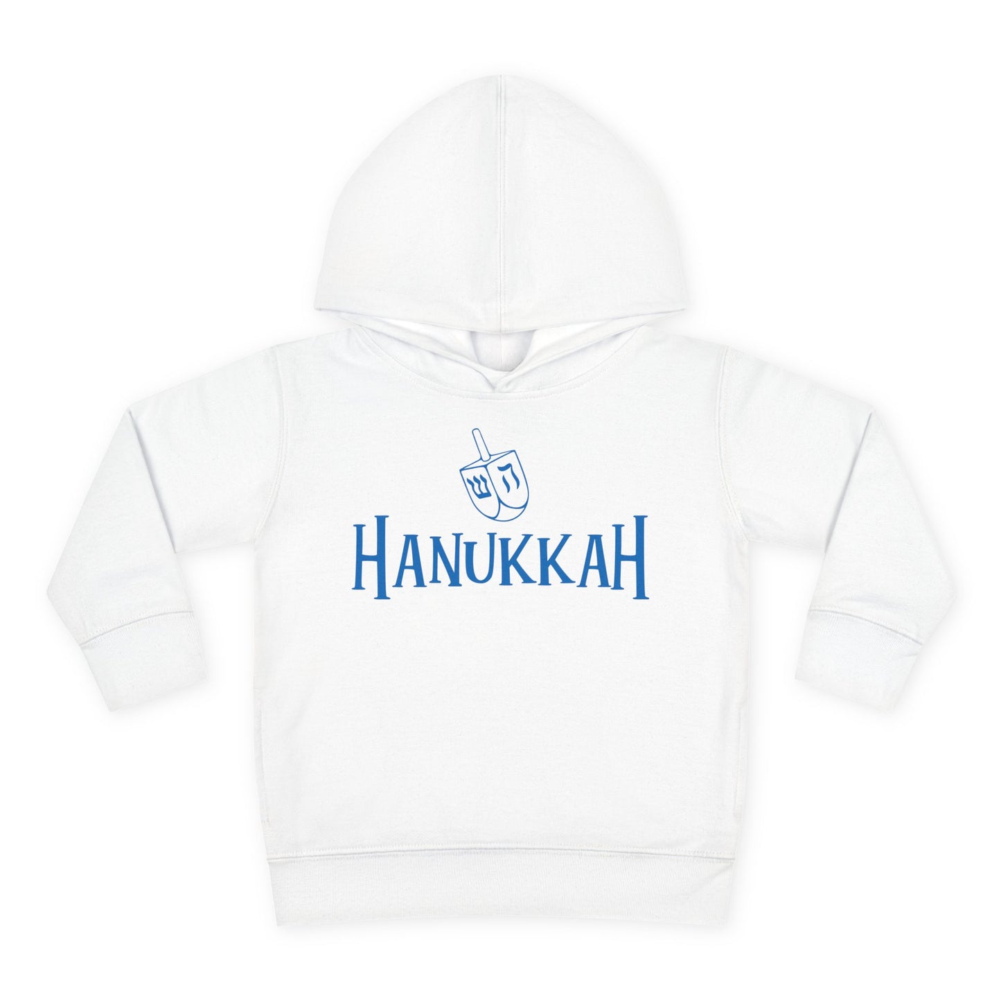 Hanukkah Toddler Pullover Fleece Hoodie