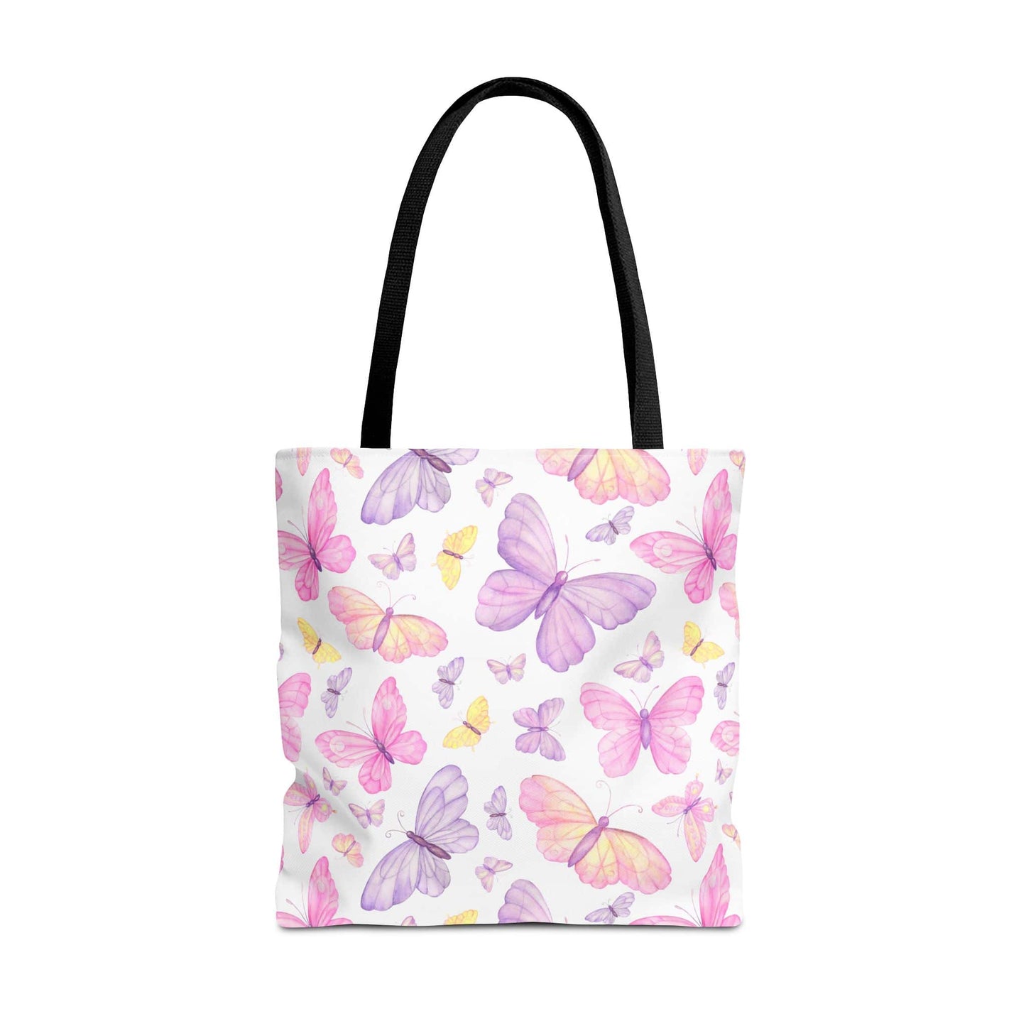 Pastel Butterfly Dreams Canvas Tote Bag