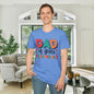Dad of Girls #Outnumbered Adult T-shirt
