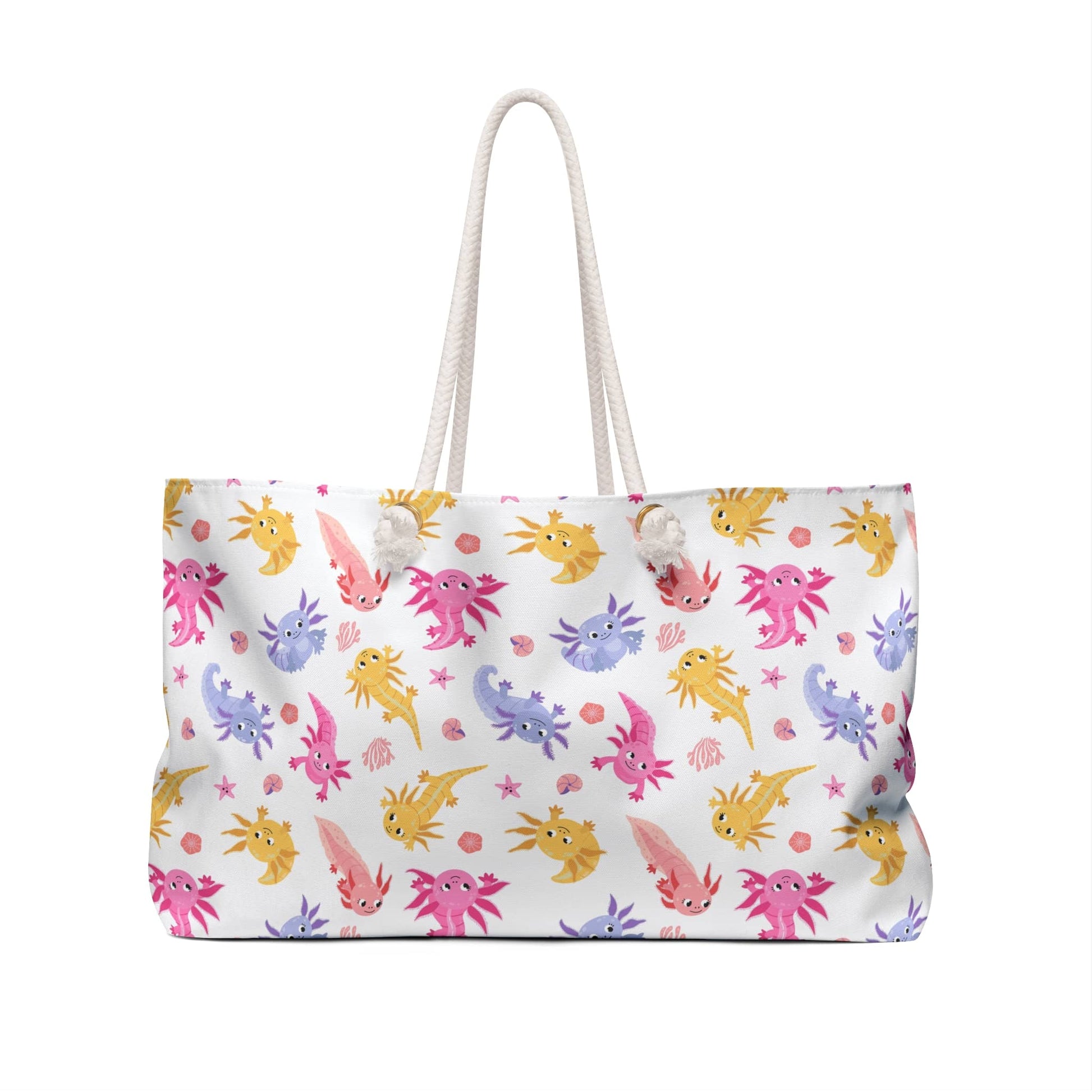 Axolotl Whimsy Weekender Bag