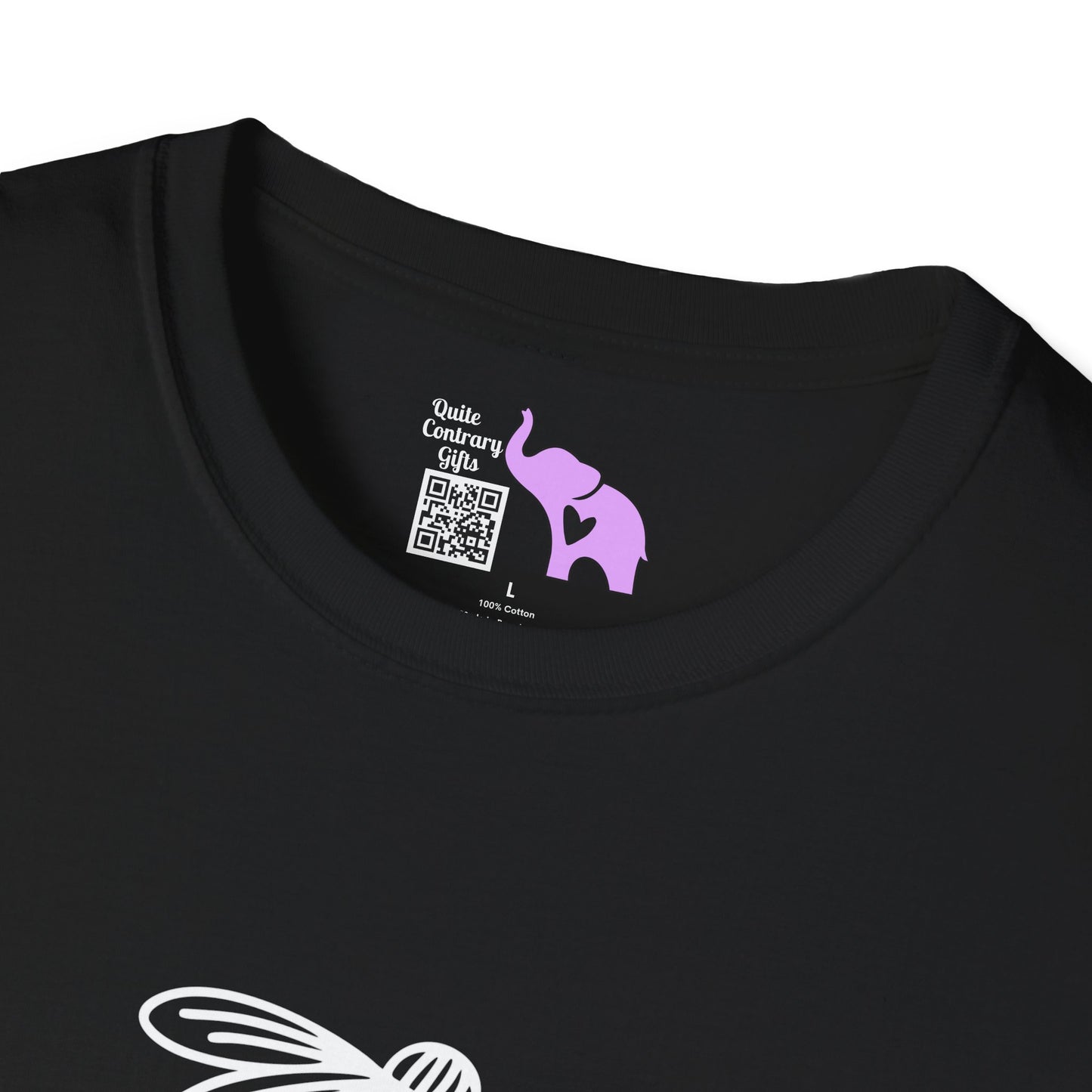 Peace (Vertical, Floral) Adult T-shirt