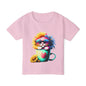 Cool Sunflower Kitten 2 Heavy Cotton™ Toddler T-shirt