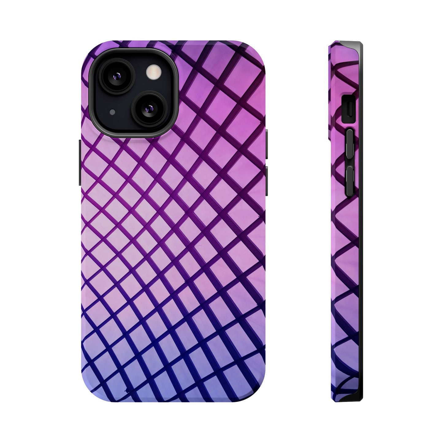 Midnight Mist Mosaic MagSafe® Compatible Tough Case for iPhone