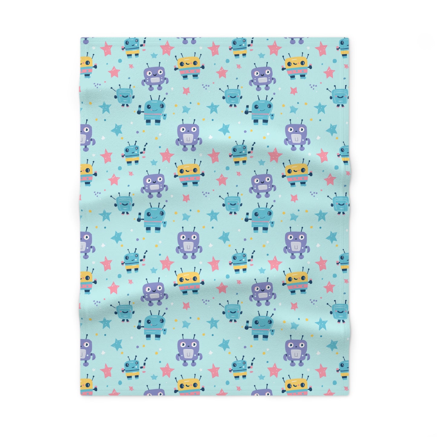 Robo Galaxy Giggles Baby Blanket