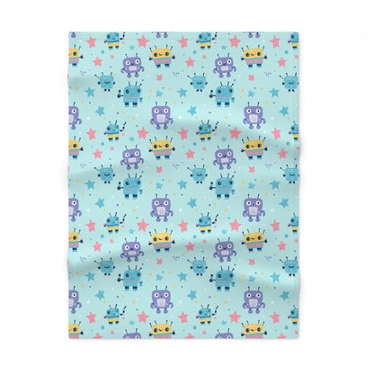 Robo Galaxy Giggles Baby Blanket
