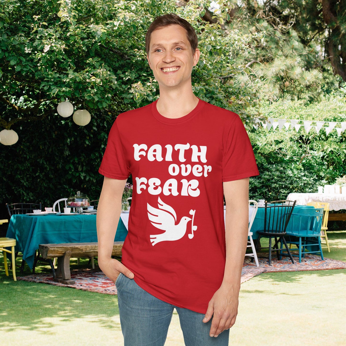 Faith over Fear Adult T-shirt