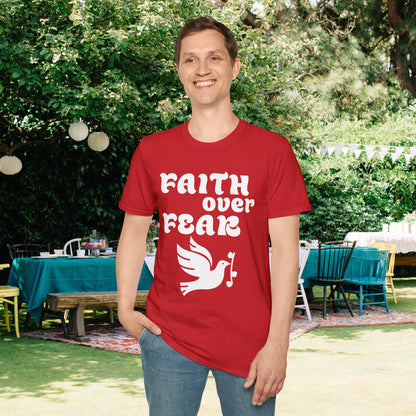 Faith over Fear Adult T-shirt