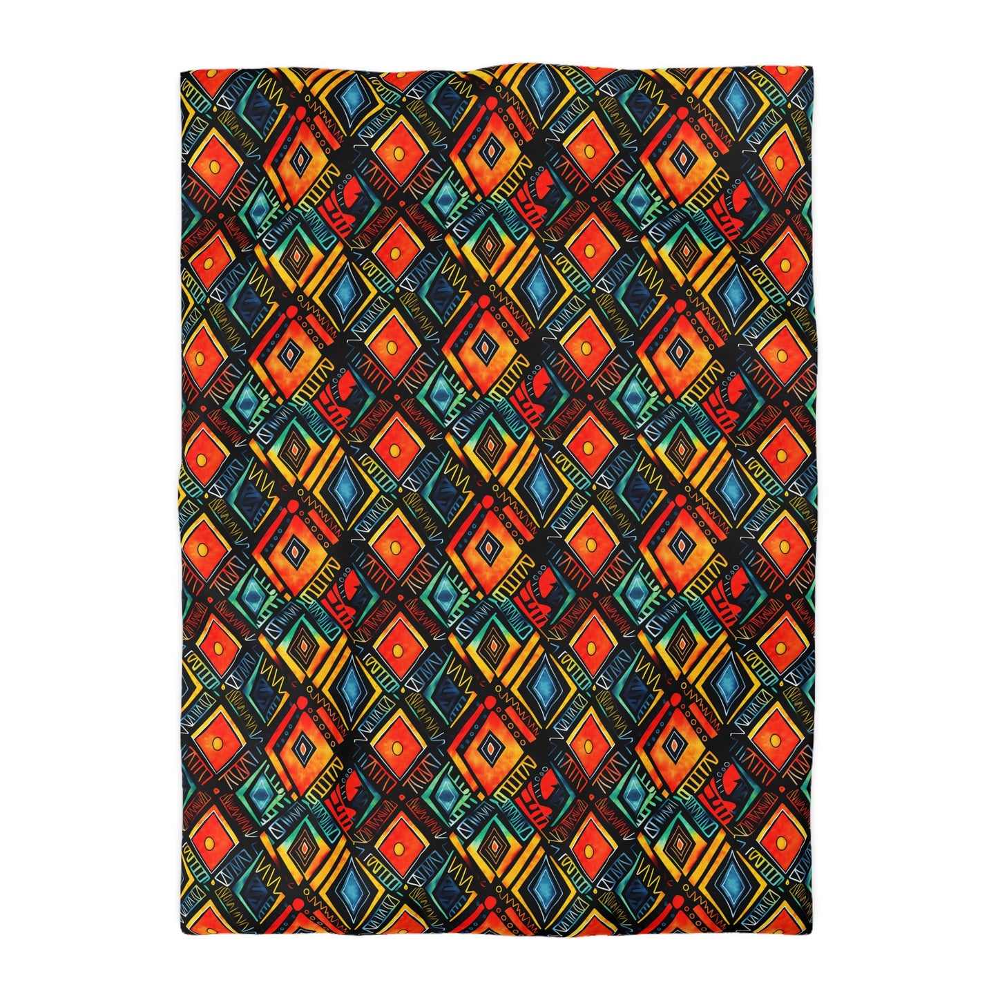 Abundance Rhythm Microfiber Duvet Cover