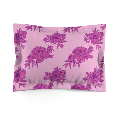 Bubblegum Bloom Peonies Basic Bedding Set