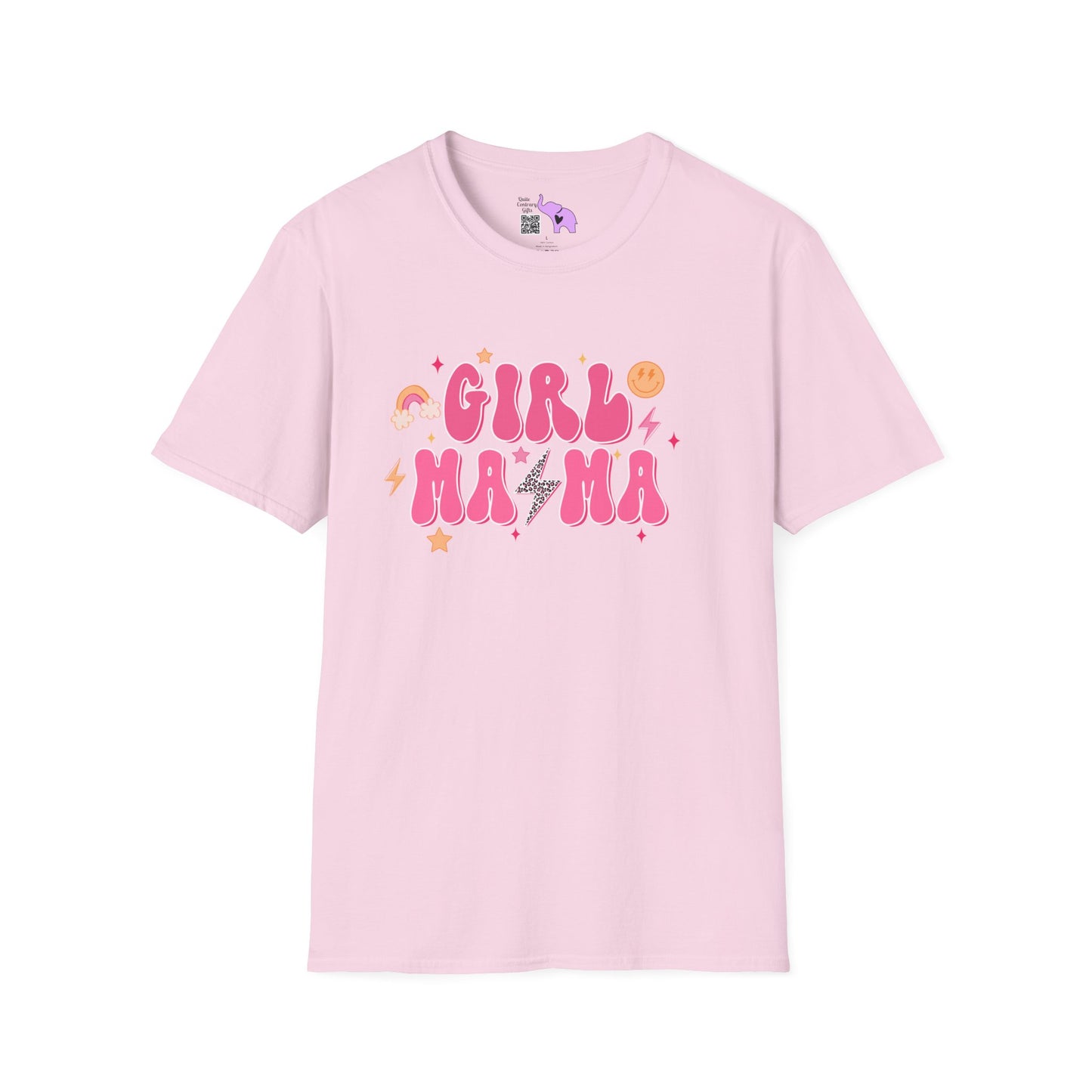 Girl Mama Adult T-shirt