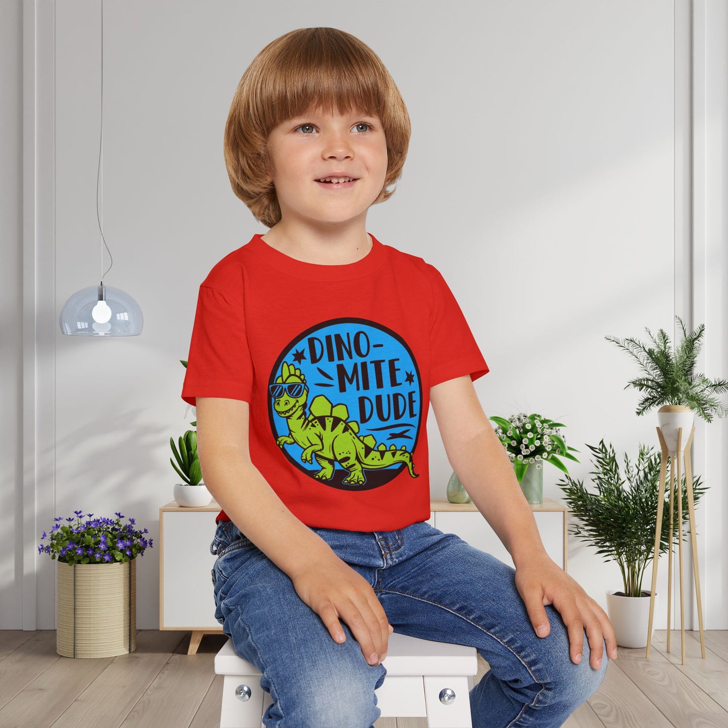 Dino-Mite DudeHeavy Cotton™ Toddler T-shirt