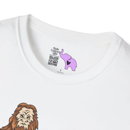 Bigfoot & Alien Adult T-shirt