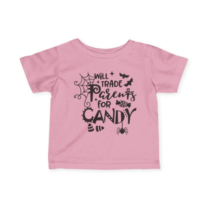 Will Trade My Parents for Candy Infant Soft T-Shirt