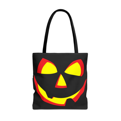 Jack O' Lantern Canvas Tote Bag