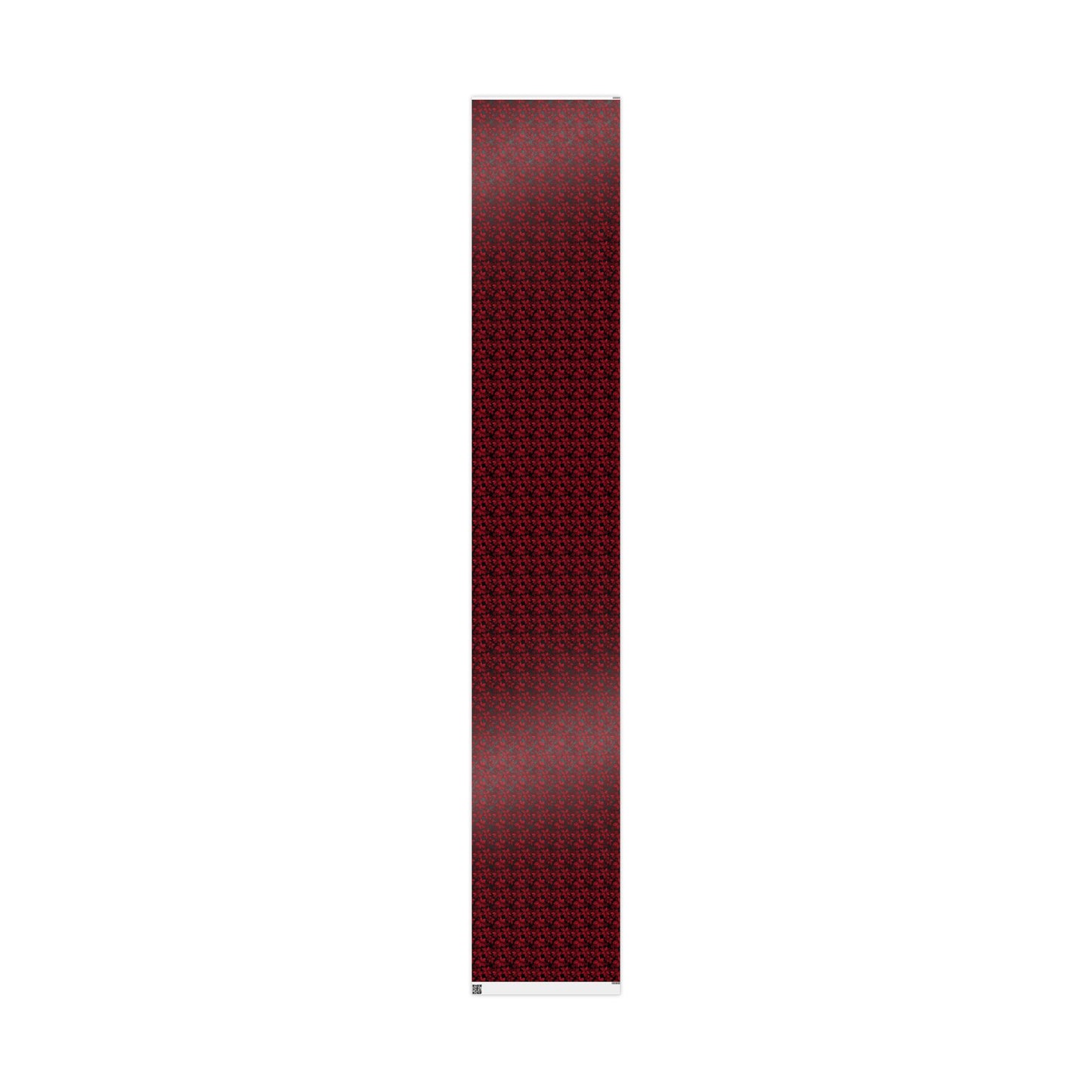 Midnight Poinsettia Garden Wrapping Paper