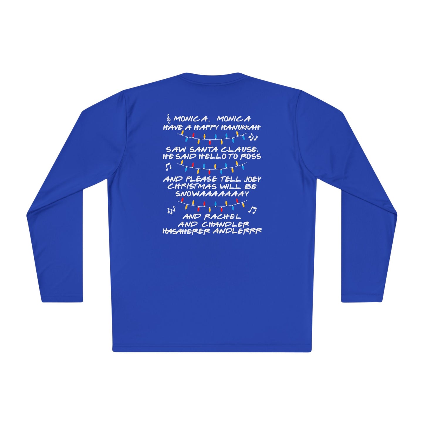 Could I Be Anymore Festive? (Friends, Phoebe's Christmas Song) Adult Long Sleeve Tee
