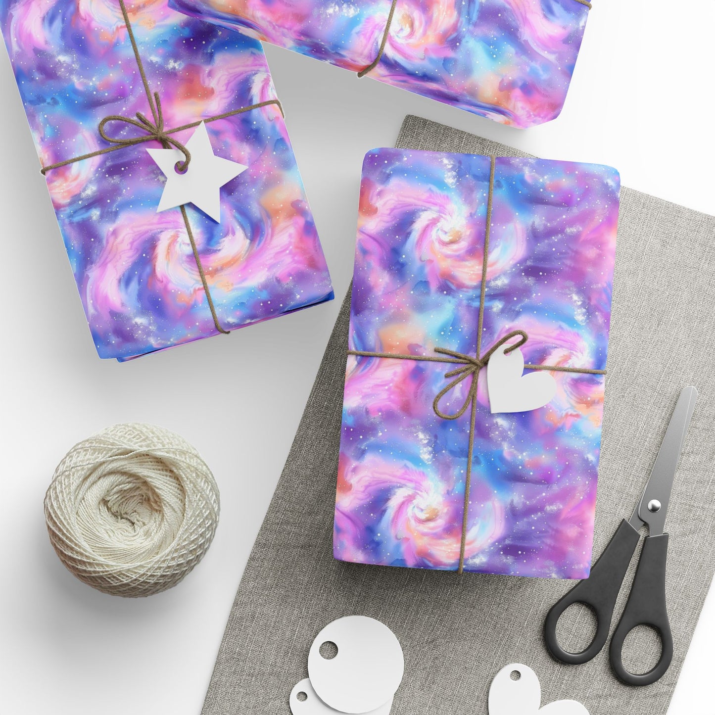 Fairy Floss Sky Wrapping Paper