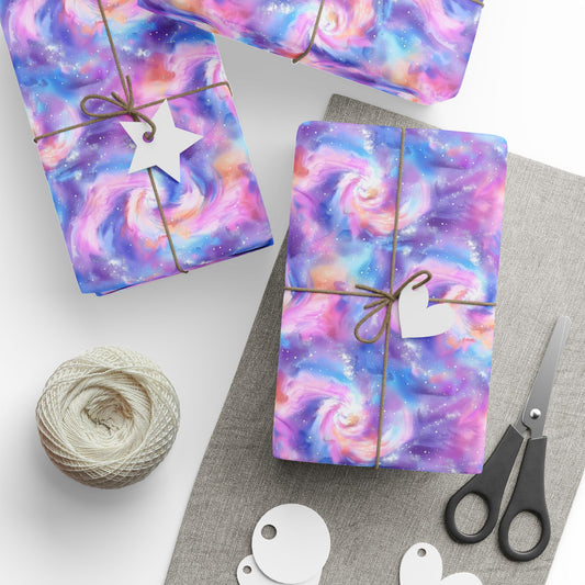 Fairy Floss Sky Wrapping Paper