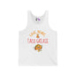 Love, Peace, & Taco Grease Unisex Jersey Tank