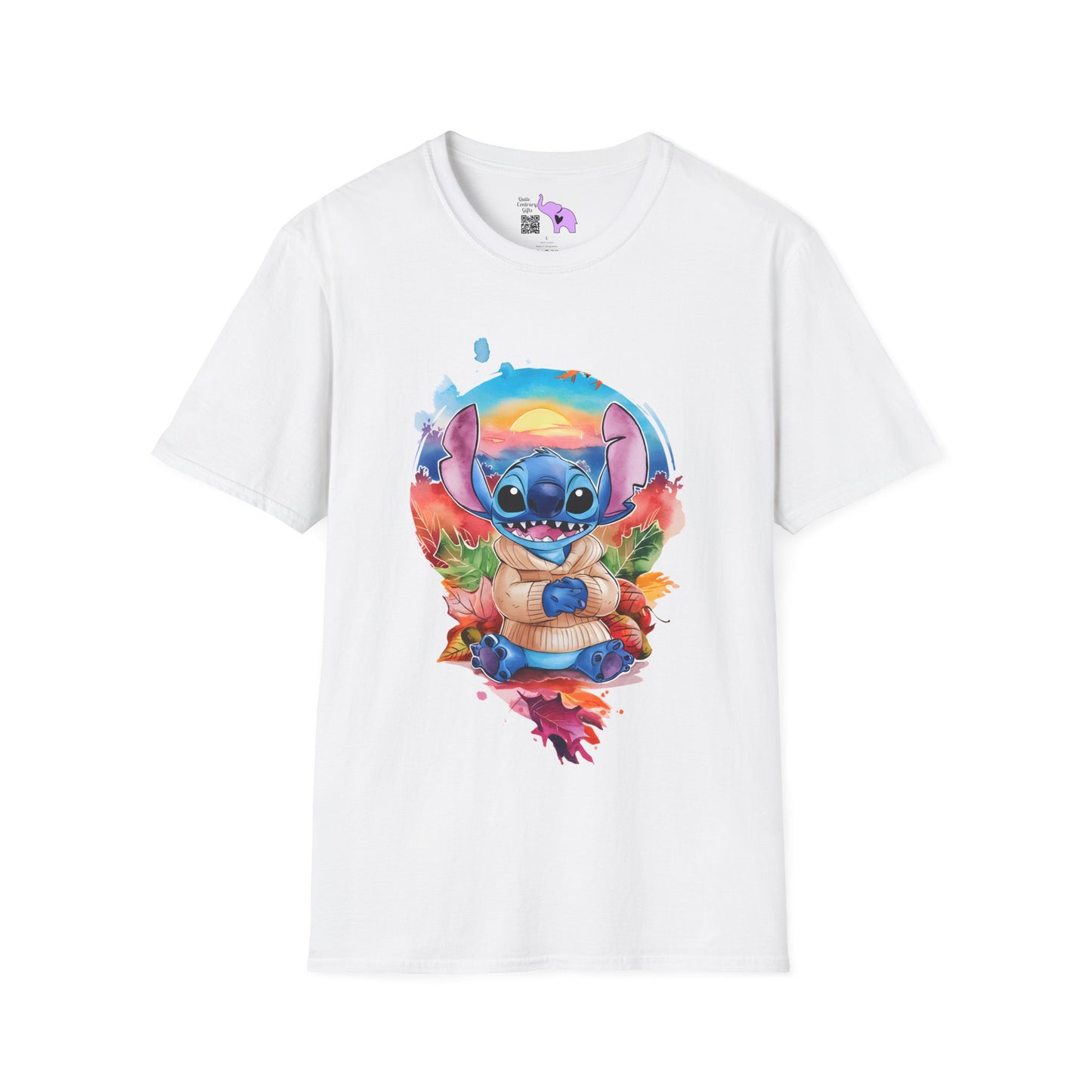 Sunset Stitch Adult T-shirt