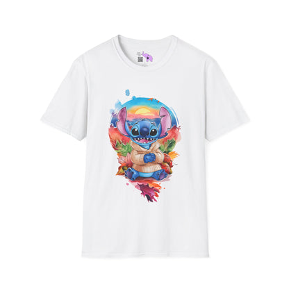 Sunset Stitch Adult T-shirt