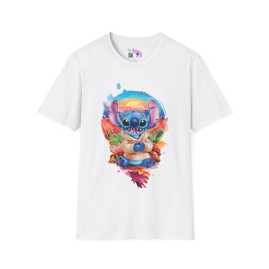 Sunset Stitch Adult T-shirt