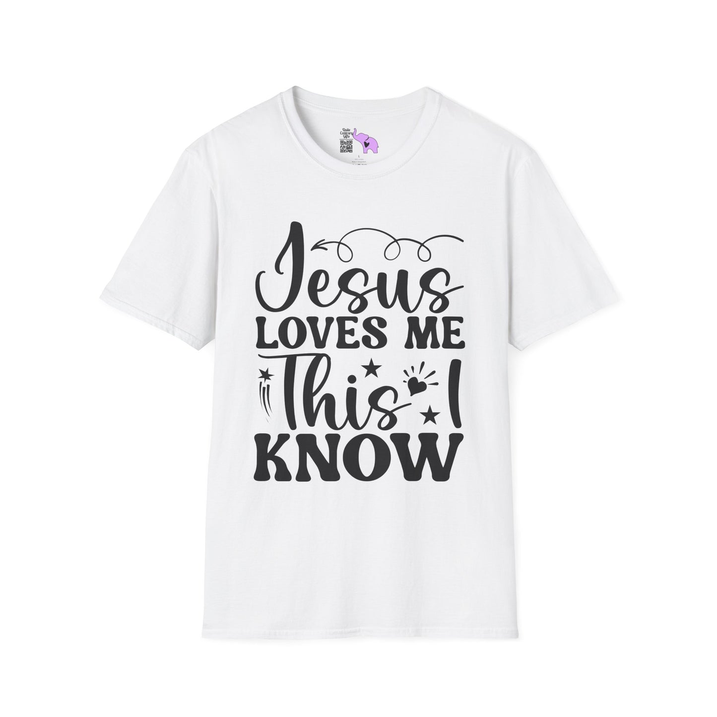 Jesus Loves Me This I Know Adult T-shirt