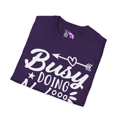 Busy Doing Nothing Adult T-shirt