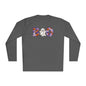 Cute Floral Boo w/Ghost Adult Long Sleeve Tee