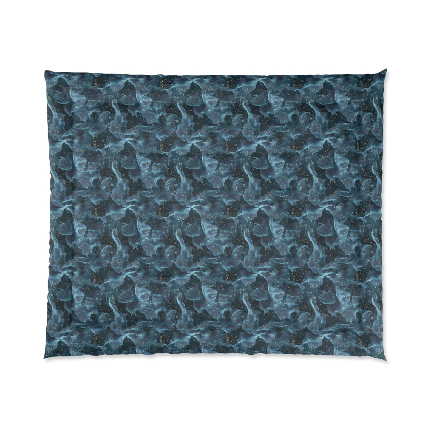 Midnight Sheer & Lace Comforter