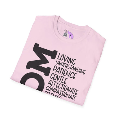 Mom Description Adult T-shirt