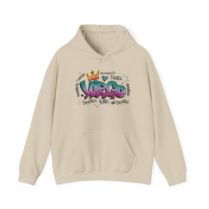 Virgo Street Art Heavy Blend™ Hooded Sweatshirt