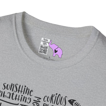A Cat's Heart Adult T-shirt