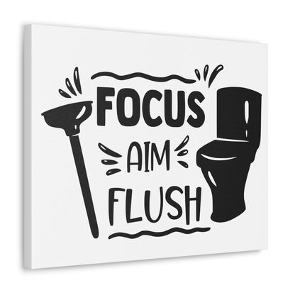 Focus Aim Flush Canvas Horizontal Wraps w/o Frame