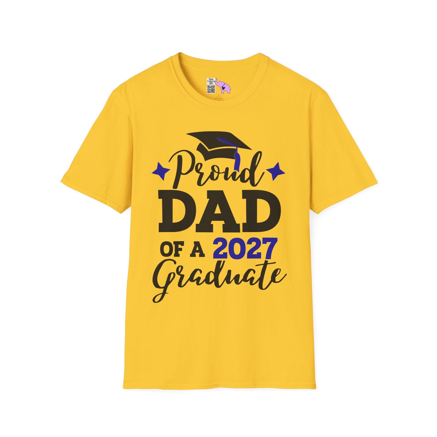 Proud Dad of a 2027 Graduate Adult T-shirt