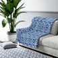 Ethereal Tides Fleece Blanket