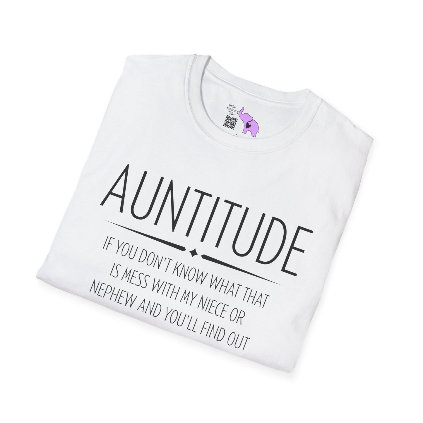 Auntitude Adult T-shirt